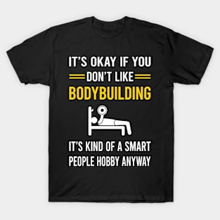 Smart People Hobby Bodybuilding Bodybuilder T-Shirt